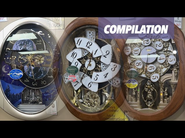 SEIKO ZIG ZAG AM626N メロディ時計 からくり時計 掛け時計 - YouTube