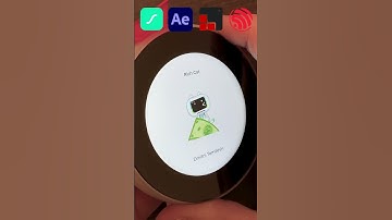 Playing Lottie animations on an ESP32-S3 round device! #shorts