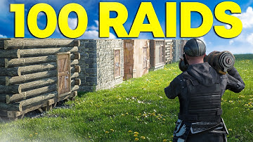 100 Solo Raids in Rust - Here