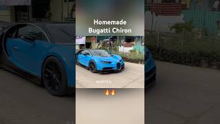 Homemade Bugatti Chiron with old car ! #automobile #nhettv #build #bugattichiron