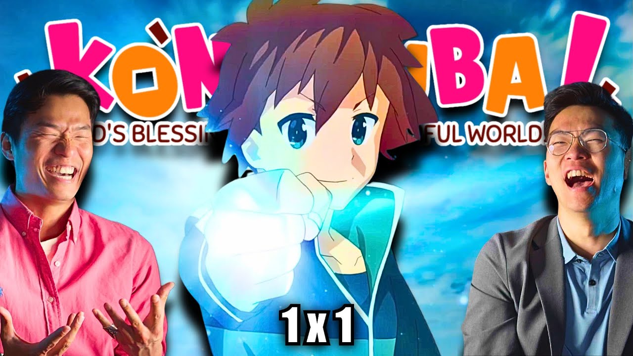 The LEWD (and hilarious) Isekai - Konosuba Episode 1 Reaction