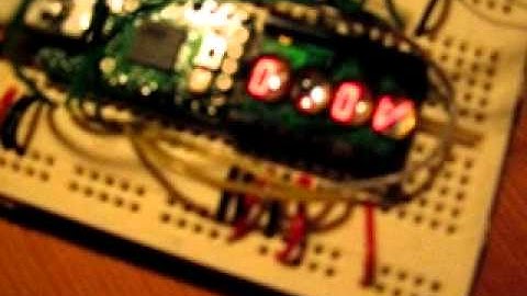 Teensy USB and LED display