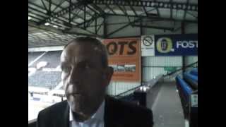 Kilmarnock - Kenny Shiels Post-Match v St Mirren 3/4/13