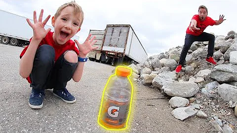 Father VS Son GAME OF BOTTLE FLIP 5!
