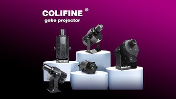 COLIFINE Gobo projector and custom gobo use for business-wedding-advertising-event-Virtual sign