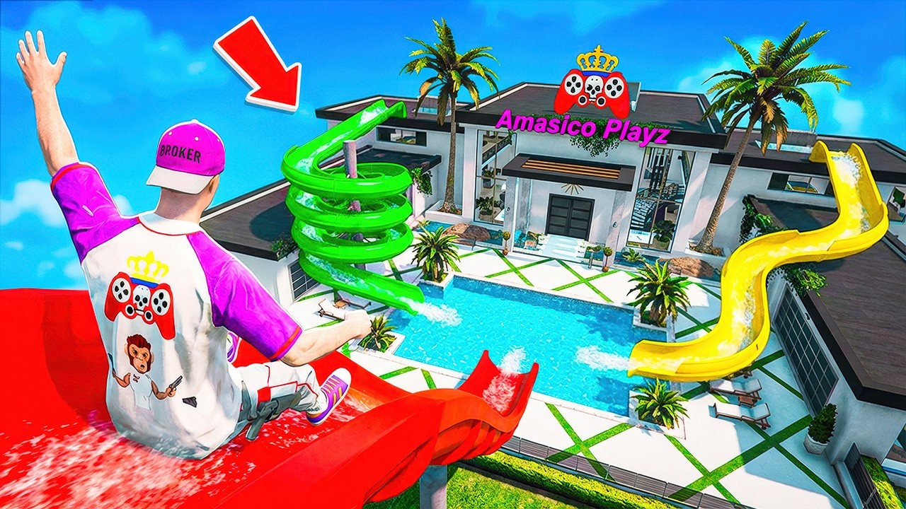 Upgradez CASA intr-un WATERPARK in GTA 5!