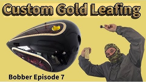 Gold Leafing: Mastering the Art of Automotive Custom Painting Gold Leaf, Step by Step Tutorial