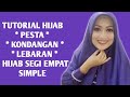 Hijab Simple Segi Empat Untuk Kondangan