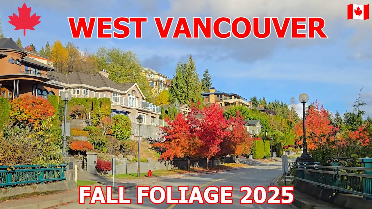 West Vancouver: City Centre & British Properties - Fall Foliage 2025