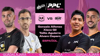 Guadalajara 2025 - Las Vegas Smash Alfonso / Gil vs LA Beat Aguierre / Cepero [Español]