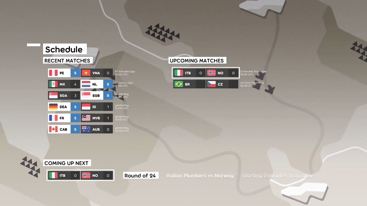 1KWC24 Round of 24: Italian Plumbers vs Norway