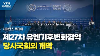 제27차 유엔기후변화협약 당사국회의 개막...개발도상국 보상 첫 논의 / YTN 사이언스