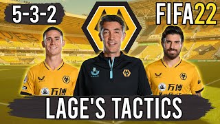 Recreate Bruno Lage's 5-3-2/5-2-3 Wolves Tactics in FIFA 22 | Custom Tactics Explained