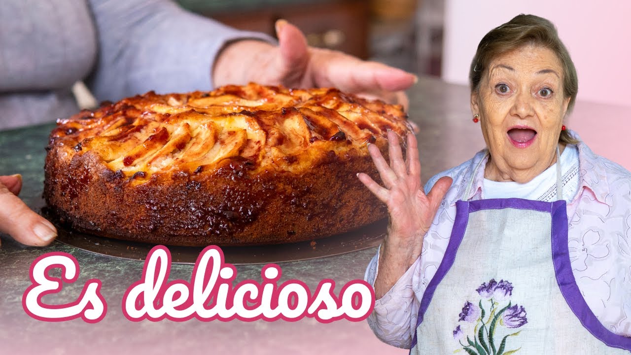 Este pastel de yogur y manzana no debería ser tan fácil (¡ni tan rico!)