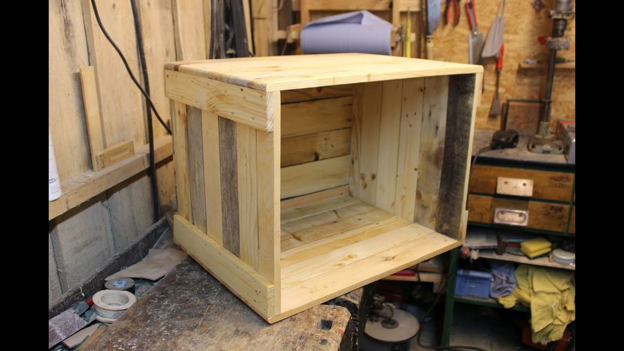 Couchtisch selber bauen // palettenholz couchtisch youtube