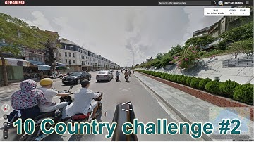 GeoGuessr - 10 country challenge #2 Urban world, no moving