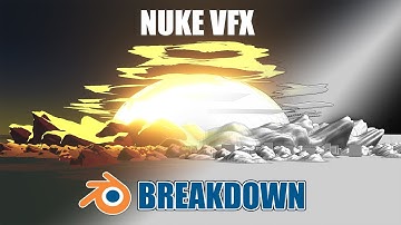 Nuke Explosion VFX Breakdown in Blender | White Rabbit Anime