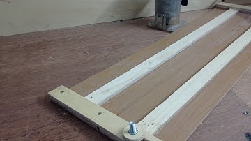 Make Adjustable Router Guide Jig|| Perfect Dados and Grooves