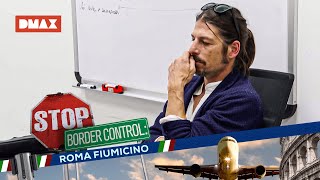 Boy stopped with a surprise box | Border Control at Rome Fiumicino Airport