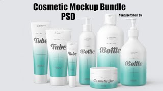 Cosmetic Mockup Bundle Download For Photoshop |Sheri Sk| |Cosmetic PSD| screenshot 4