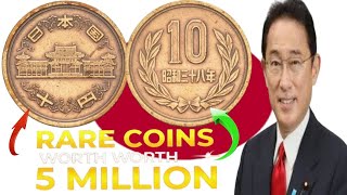 10 Yen 1963 Japan Coin Worth $5 Million? Hidden Value Revealed!