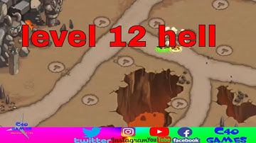 king of defense level 12 hell with local hero