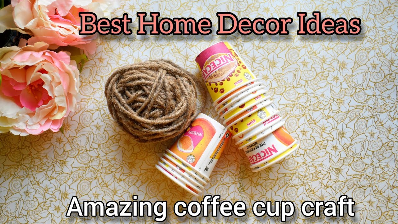 Coffee Cup Craft Ideas How To Reuse Disposable Coffee Cup Amazing