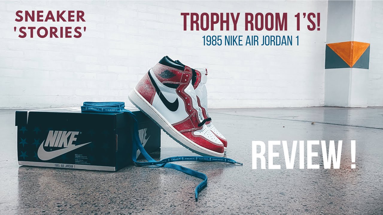 Nike Air Jordan 1 'Trophy Room' (Review) - YouTube