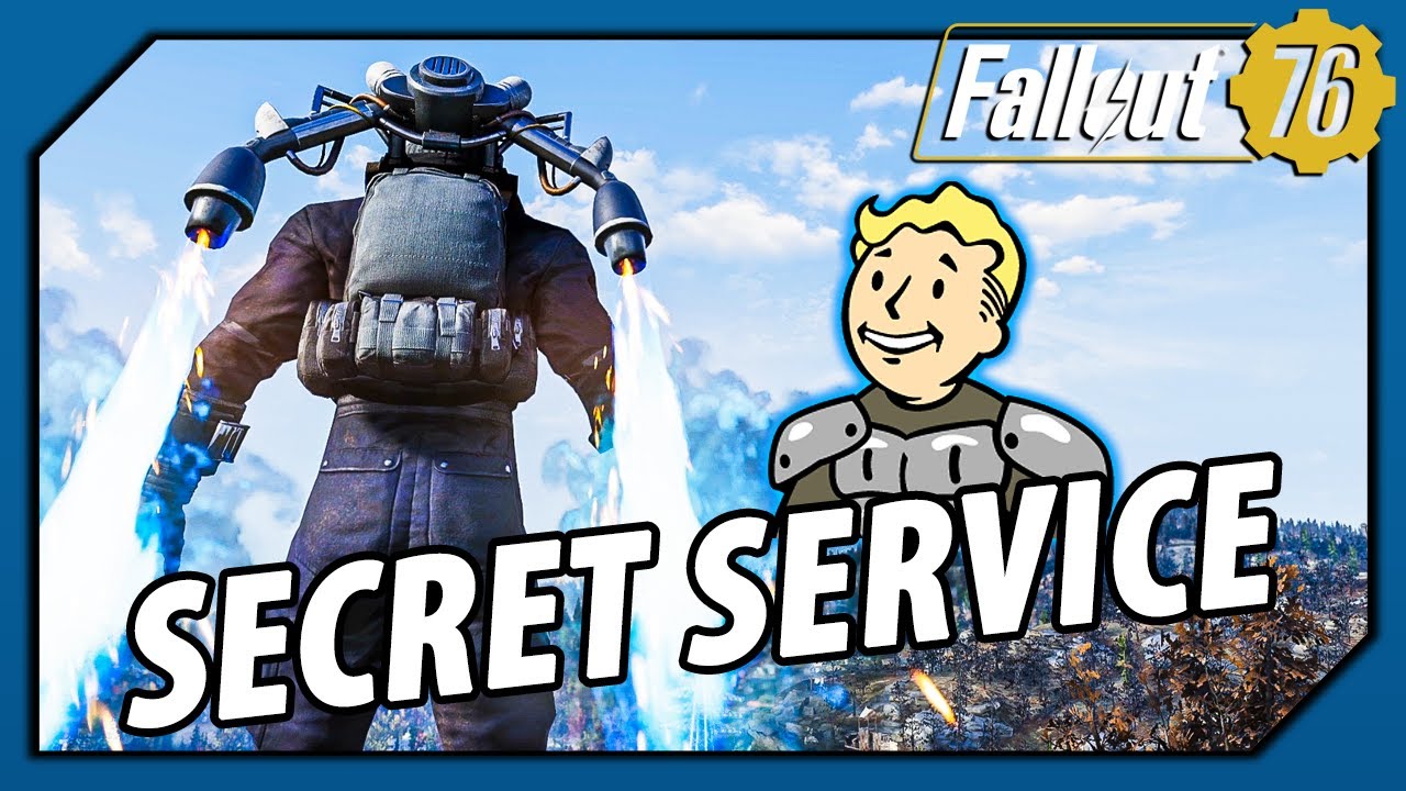 Fallout 76   Secret Service Armor Guide Best Mods Jetpack How To  Underarmor