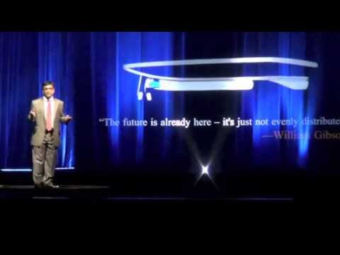 3d Holographic Power Point Presentation At Ase 2013 Youtube