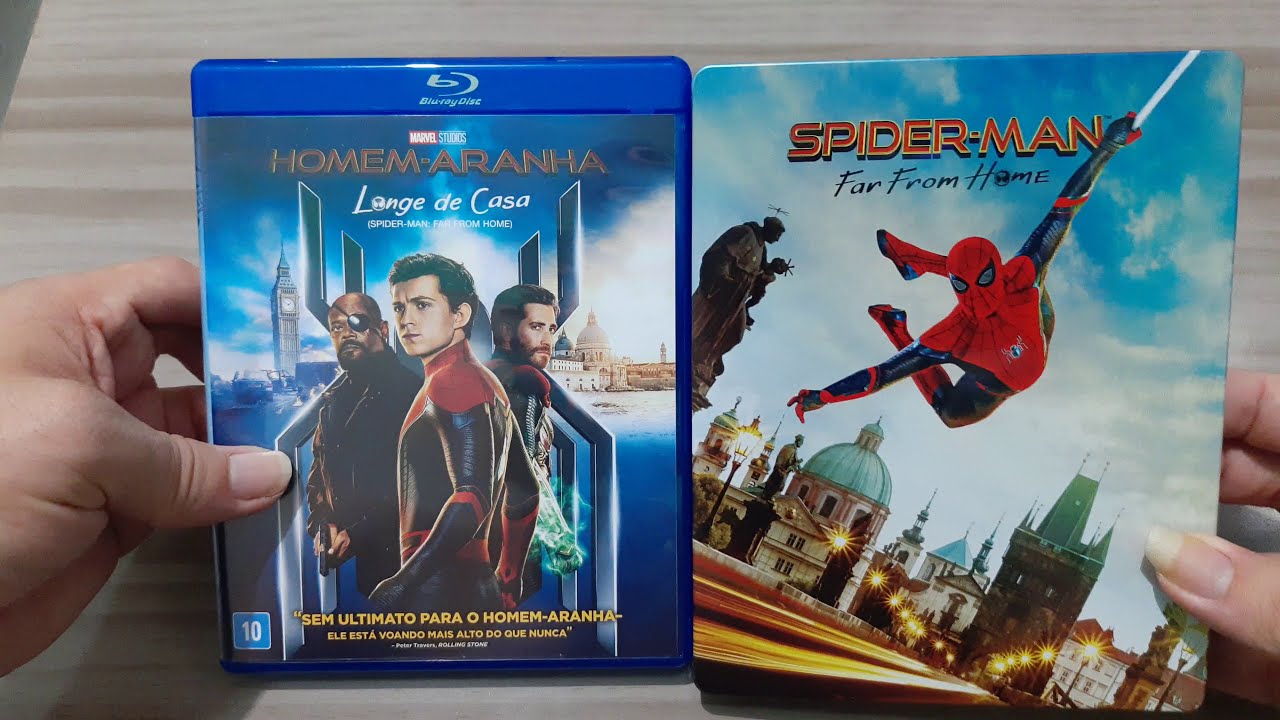 Steelbooks Homem Aranha De Volta ao Lar