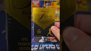 1993 Fleer Flair- Best set everyone made #baseballcards #baseballmemorabilia