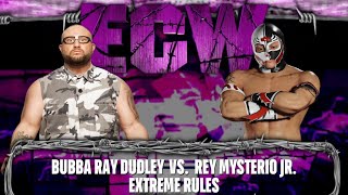 WWE 2K24 Bubba Ray Dudley vs. Rey Mysterio: ECW, August 20, 2024