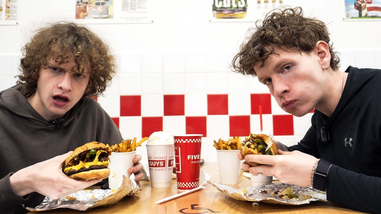 Brothers Attempt The 10k Calorie Challenge