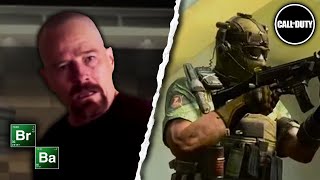 COD VET vs NOOB! Breaking Bad - Call of Duty  "I am the one who knocks" scene