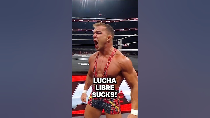 Hey Chad Gable, that’s not very nice! 😡🙅 #WWERaw