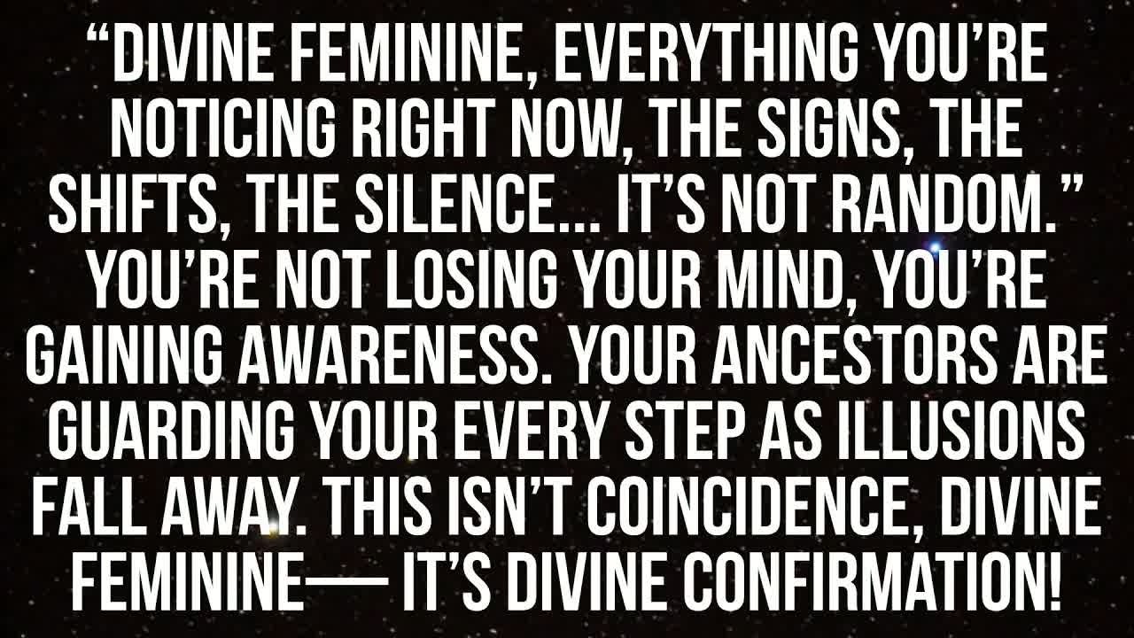 It’s NOT a Coincidence🔥 This Truth Will Set You Free, Divine Feminine