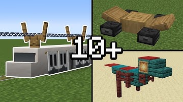 10+ Build Hacks in Minecraft! #17