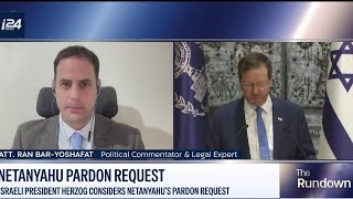Political commentator and legal expert on Prime Minister Netanyahus pardon request