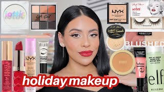 ALL DRUGSTORE Holiday Makeup 😍