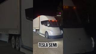 Tesla semi truck in California. Zero emission fully electric semi truck #tesla #teslasemi #gogreen