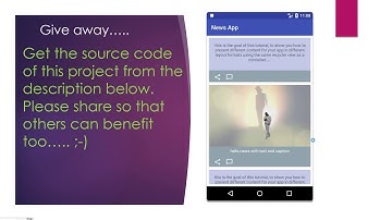 How to create a Recycler View with Multiple layouts in android - part 5