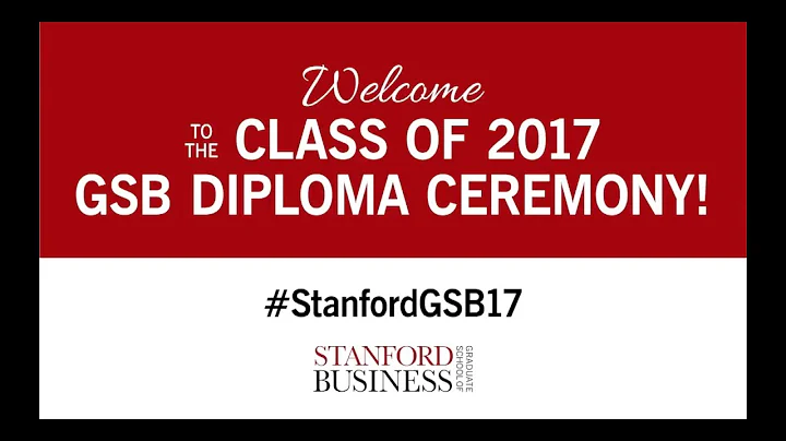Stanford Graduate School of Business Diploma Cerem...