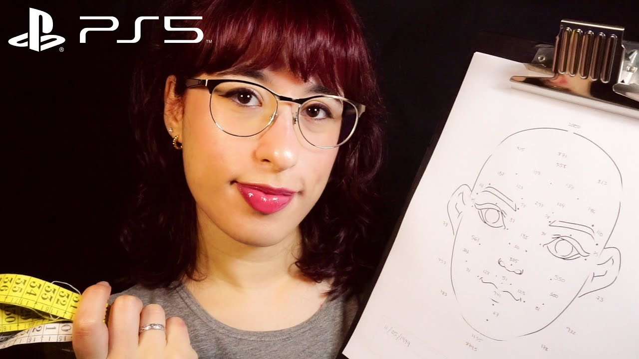Tomo tus medidas 💻 para el nuevo videojuego de PS5 · Midendo tu cara · ASMR Roleplay POV en Español