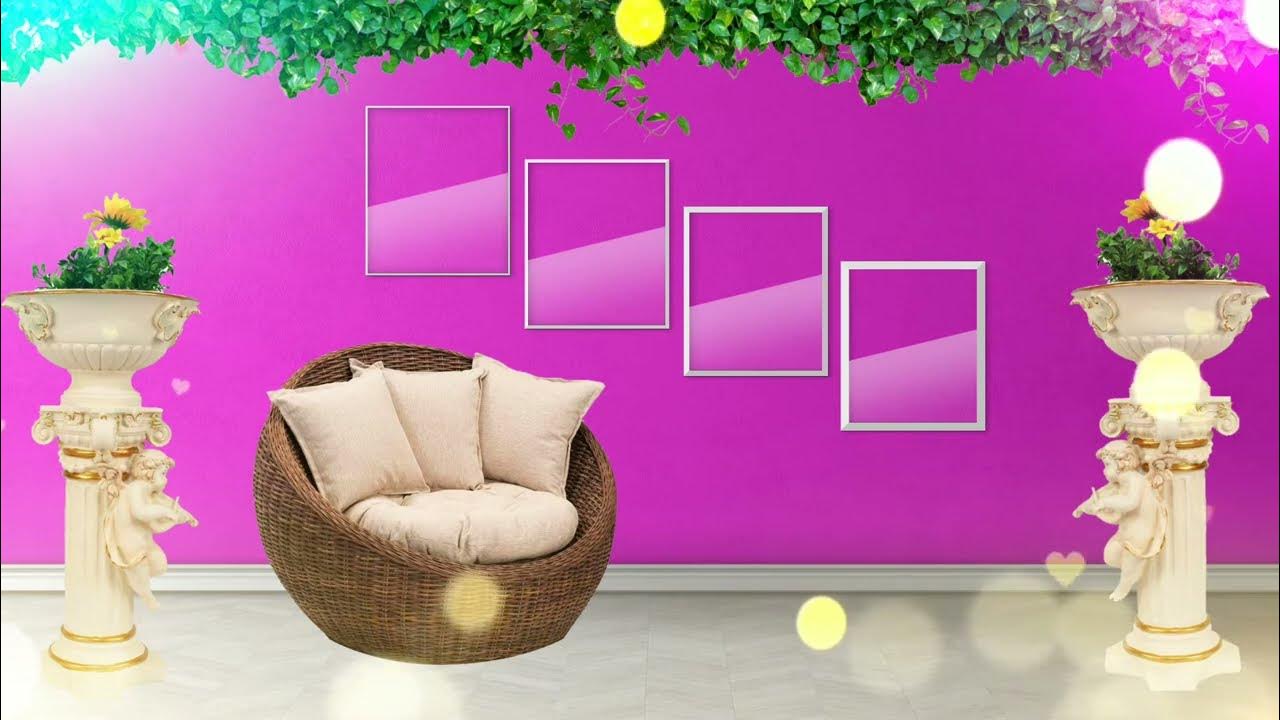 Beautiful garden background | garden background | wall designs hd | studio  background hd - YouTube