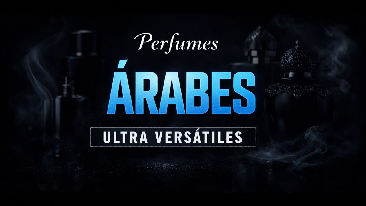 10 PERFUMES ÁRABES Ultra VERSÁTILES.