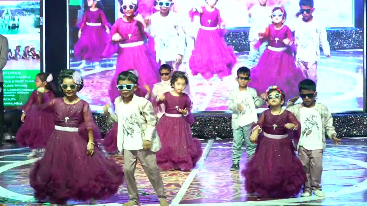 Nursery-LKG Dance at Blooming Minds Central School 15th Annual Day Celebrations