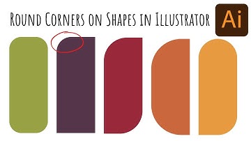 Illustrator - Round corners with ease - Quick Tips for Smooth Corners on Shapes