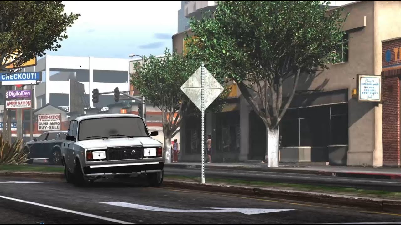 ВАЗ 2107 КРАСИВЫЕ МОМЕНТЫ СУЕТЫ ГТА 5 ДАГЕСТАН,С ТОП ПЕСНЕЙ🔥 - YouTube