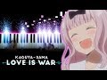 Chika's Dance - Kaguya-sama: Love is War ED 2 - "Chikatto Chika Chika" (Piano)